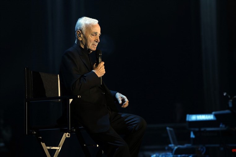 Charles Aznavour in Dubai
